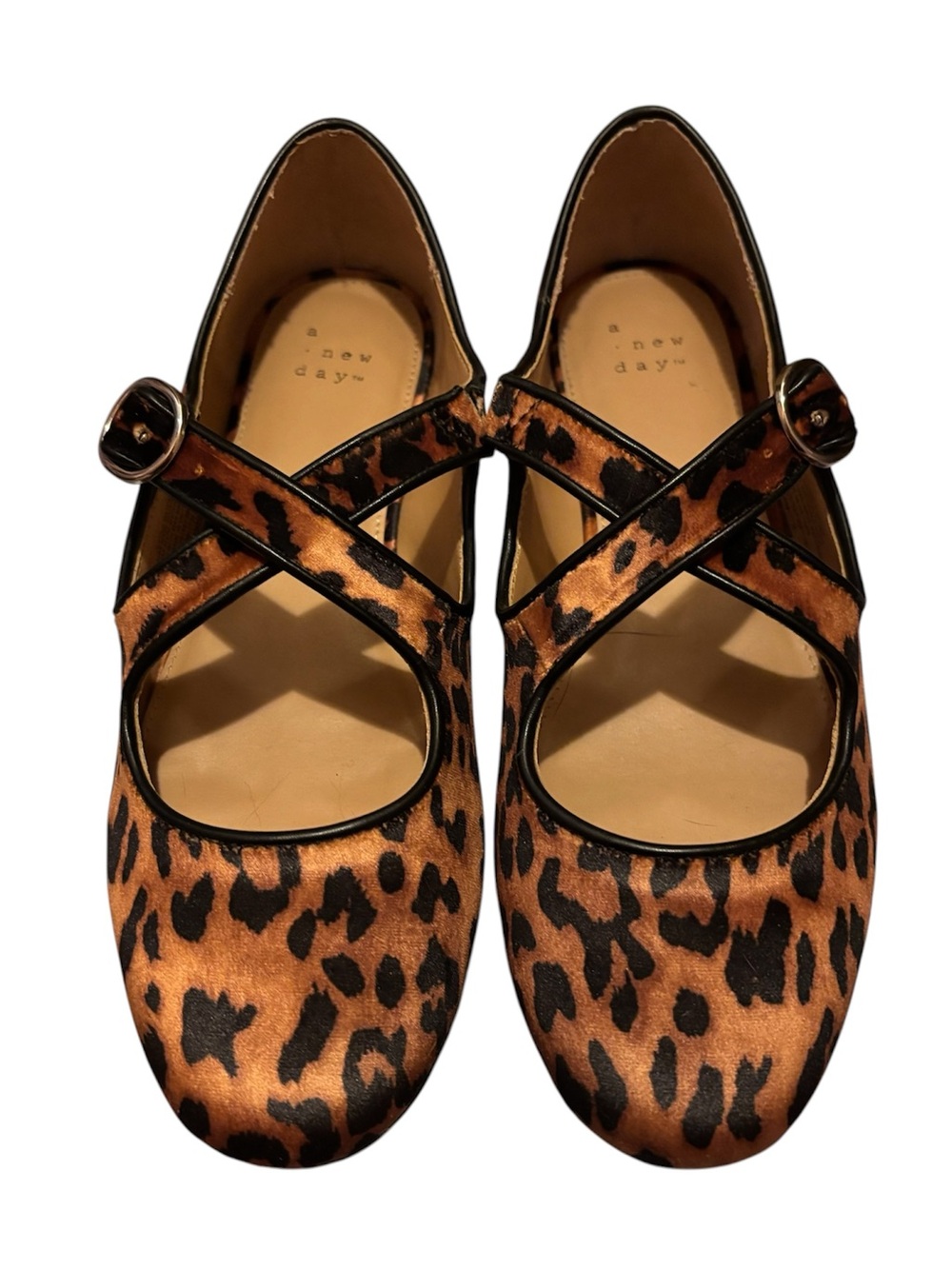A New Day leopard print Tasmin flats size 7